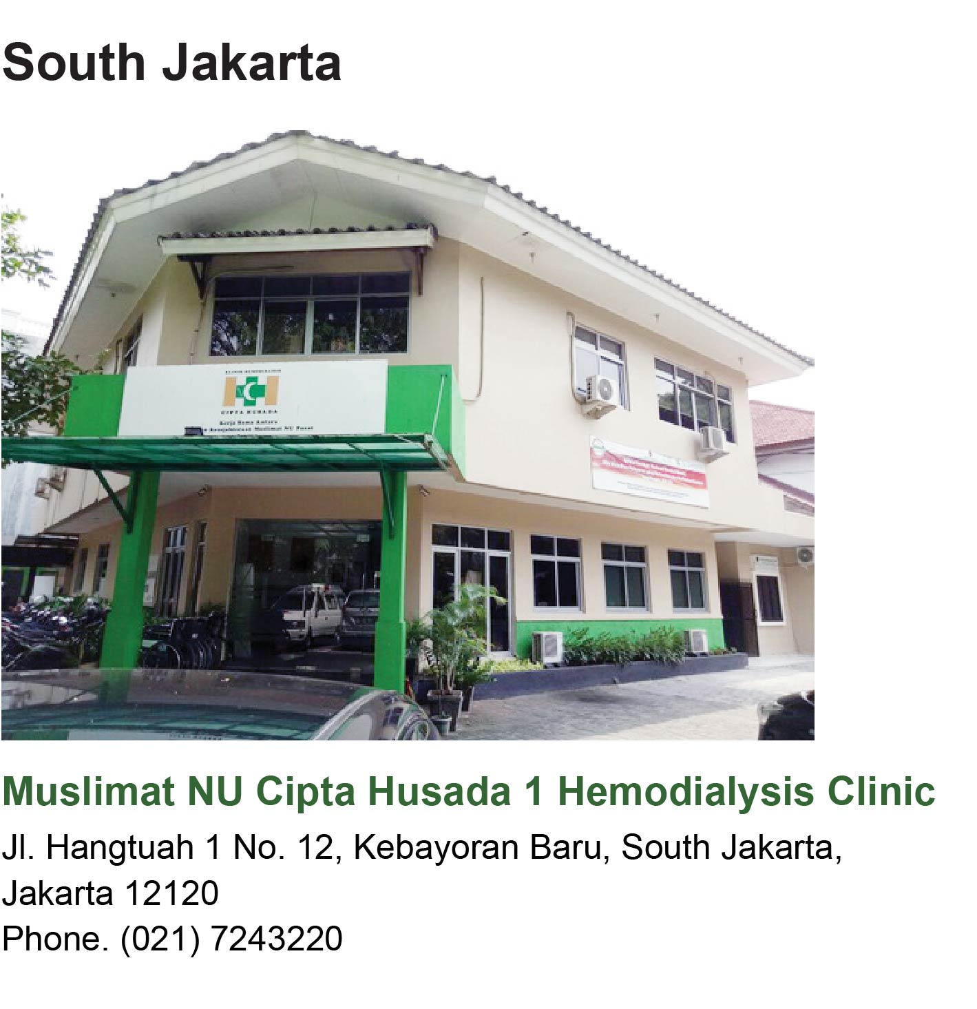 lokasi Jakarta Selatan